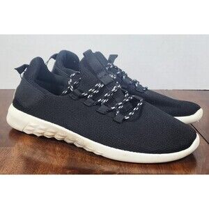 Refuge Memory Form Black Lace up Sneakers Women's Size 11